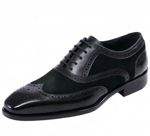 Chaussures habillées en cuir véritable pour hommes, <span class=keywords><strong>prix</strong></span> d'usine, logo personnalisé, chaussures de travail durables pour le bureau - Product Image 4