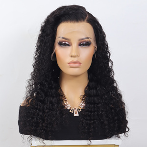 Tóc Giả Ren Full HD Không Dùng Keo Với Dây Đai Điều Chỉnh Được Dây Thun Cho Phụ Nữ Màu Đen Tóc Giả Bện Không Keo Bán Sỉ - Product Image 2