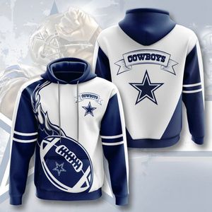 Nuevas Sudaderas Deportivas con Capucha de Poliéster para Hombre de Última Moda en Oferta en EE. UU., Personalizables con Impresión 3D de Equipos de Fútbol Americano - Product Image 3