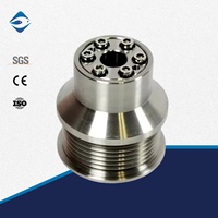 Pulley Supercharger Presisi Profesional 70mm Baja Tahan Karat CNC untuk Mesin Otomotif M111/M65 Merek XBM Model