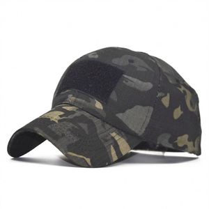 Custom Cotton Design Camouflage Baseball Fitted <b>Men</b> <b>Cap</b> and Hat With Embroidery Logo Factory - Product Image 3