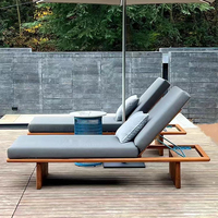 Meubles colorés de jardin de salon extérieur de luxe chaise longue en rotin ensembles de canapé à cadre en aluminium de plage emballage moderne