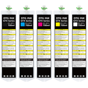 700 מ "ל בצובר מילוי תיק gtx ריק עם שבב עבור אח gtx pro GTX-600 סדרת GTX-4 טקסטיל דיגיטלי מדפסות - Product Image 1