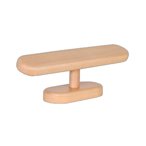 Ngày Valentine Quà Tặng Hình Bầu Dục Rắn Gỗ Đồng Hồ Vòng Đeo Tay Chủ Màu Đen Óc Chó T-Bar Hiển Thị Chống-Trượt Dưới Pad Tùy Chỉnh Khắc Laser - Product Image 2