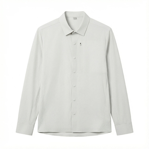 Chemises de golf à manches longues pour hommes, personnalisées avec logo, séchage rapide, sportives, fitness, classiques, en polyester et élasthanne, imprimées. - Product Image 2