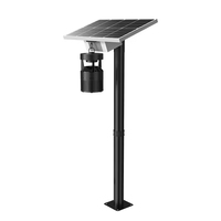 Lampe anti-moustiques LED solaire étanche avec inhalateur de CO2, indice IP65, répulsif extérieur pour cour et jardin