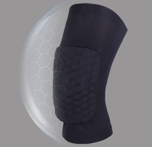 Protège-genoux sportif HexaShield Pro Fitness Guard avec logo personnalisé, coussinets d'absorption des chocs - Product Image 1