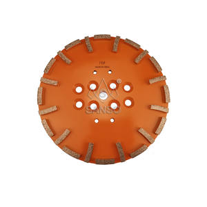 Plaque de meulage de 10 pouces 250 mm meule de sol avec 20 Segments pour disque de meulage diamant en béton de pierre - Product Image 6