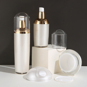 Gran oferta, contenedor vacío redondo recto blanco perla, <span class=keywords><strong>botella</strong></span> <span class=keywords><strong>de</strong></span> perla, <span class=keywords><strong>botella</strong></span> <span class=keywords><strong>de</strong></span> loción <span class=keywords><strong>de</strong></span> crema acrílica, <span class=keywords><strong>botella</strong></span> - Product Image 2