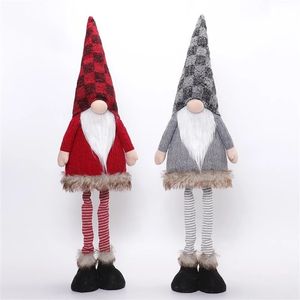 Adorables Gnomos Navideños Luminosos, Pareja de 2 Piezas, Grandes, 82 cm, Decoración de Peluche para el Suelo, para el Invierno - Product Image 5