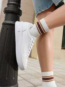 Zapatillas Deportivas Casuales Transpirables con Cordones <span class=keywords><strong>Blancas</strong></span> para Hombre 361, Primavera 2026, Modelo <span class=keywords><strong>Air</strong></span> <span class=keywords><strong>Force</strong></span> One para Parejas - Product Image 2