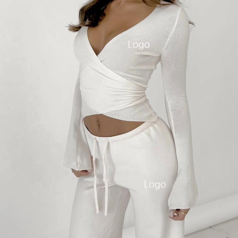 Custom Women Sports Set Ribbed Cuff