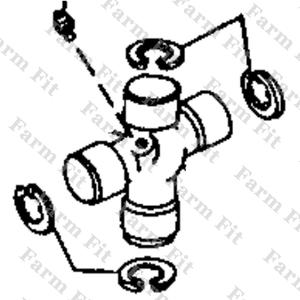 Suministro al por mayor de alta calidad AT394774 para retroexcavadora John Deere 310.315, 325 Cruz de junta universal - Product Image 6