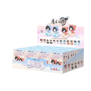 Venta al por mayor: Serie de cajas sorpresa de figuras coleccionables originales de Mo Dao Zu Shi (El Gran Maestro del Cultivo Demoníaco) con mascotas lindas montadas en tumblers. - Product Image 1