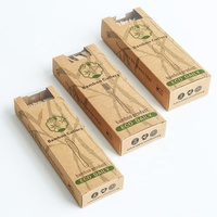 Ensemble de couverts jetables biodégradables pour fête, fourchette, cuillère, couteau, assiettes, ustensiles en bois de bambou pour le camping