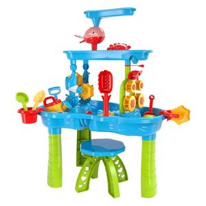 Nueva Mesa de Juegos de Agua de Tres Niveles para Niños, Mesa de Juegos de Agua Grande para Interiores, Fabricantes de Juguetes de Agua, Mesa de Juegos de Playa para Exteriores al por Mayor - Product Image 5