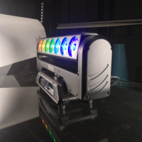 Vente directe en usine, Rotation continue de panoramique/inclinaison LED 7x15W barre de phares mobiles