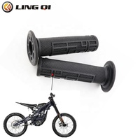 Poignées de guidon en caoutchouc pour moto électrique LINGQI RACING, compatibles avec Surron Light Bee X S