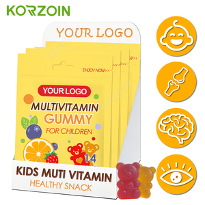 วิตามินรวมสำหรับเด็ก NSF OEM วิตามินกัมมี่สำหรับเด็ก ทารก และเด็กเล็ก เพื่อเสริมการรับประทานอาหารและน้ำหนัก สำหรับวิตามินและอาหารเสริมสำหรับเด็ก - Product Image 1