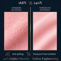 Chaussettes habillées en coton rose pour hommes, personnalisables, avec design à revers, respirantes, pour un usage quotidien et professionnel