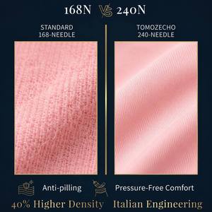 Calzini Eleganti da Uomo in Cotone Rosa Personalizzabili <span class=keywords><strong>con</strong></span> Design a Risvolto, Traspiranti, per Uso Quotidiano e Business - Product Image 4