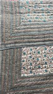 Tendance Handloom Rajasthani Voile BeddingSet Couette À La Main Réversible Razai HandBlock Rajasthani Imprimé Patchwork Chaud Couette - Product Image 3