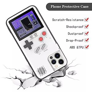 <span class=keywords><strong>Coque</strong></span> de téléphone 3d classique rétro avec écran couleur <span class=keywords><strong>Gameboy</strong></span> pour <span class=keywords><strong>Iphone</strong></span> 13 12 Pro Max Mini avec 36 coques de téléphone classiques intégrées - Product Image 3