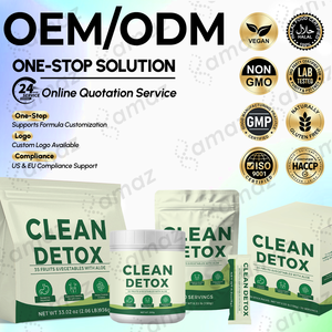 Amaz Oem Poudre Détox <span class=keywords><strong>Minceur</strong></span> Sans Sucre, Brûle-Graisse, Superaliment Purifiant, <span class=keywords><strong>Jus</strong></span> Détoxifiant avec 35 Fruits et Légumes et Aloe - Product Image 5