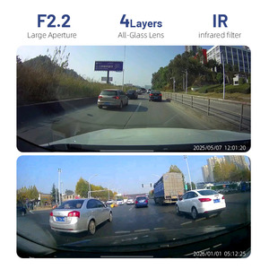 WLAN-Dashcam 1080HD Auto-<span class=keywords><strong>DVR</strong></span>-Kamera mit Nachtsicht 140° °   Weitwinkel-G-Sensor-Loop-Aufnahme-Parküberwachungs-Dashcam mit Android-Monitor - Product Image 4