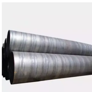 API 5L X42 X52 X56 X60 Steel Pipe SSAW Welded Spiral Steel Pipe Used For Water Well Casing Pipe In Cangzhou