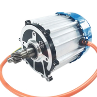 Moteur différentiel sans balais CC moyen 1000w-1500W-1800w 48V 60V 72V pour tricycle électrique, véhicule de transport, pousse-pousse, quad, karting