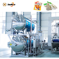 Autoclave à bain-marie pour la stérilisation des aliments préemballés, machine de stérilisation à double porte pour sachets, stérilisateur à vapeur