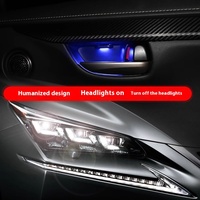 Lumière d'ambiance de poignet de porte intérieure pour Lexus NX200 NX300h NX300 éclairage intérieur de voiture de feu arrière ambiant