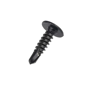 Tornillos Autoperforantes de Cabeza Redonda Negra para Chapa Metálica y Construcción de Acero - Product Image 4