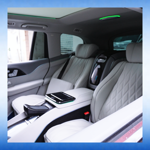 2021 Mercedes-Benz AMG GLS63 (X167) ha aggiornato il pacchetto Maybach GLS600 4 posti (cristallo bianco/argento grigio perla) - Product Image 3