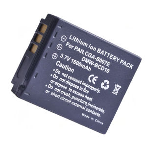 CGA-S007 S007 S007E DMW-BCD10 1600mAhバッテリーPana Sonic DMC TZ1、TZ2、TZ3、TZ4、<span class=keywords><strong>TZ5</strong></span>、TZ50、TZ15、TZ3EB-Kカメラ用 - Product Image 5