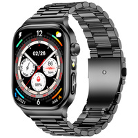 Reloj Inteligente Tk18 con Pantalla TFT, Resistente al Agua, Monitoreo de Temperatura Corporal, Contesta Llamadas, Deportes, Fitness, para Hombre, Aleación de Aluminio