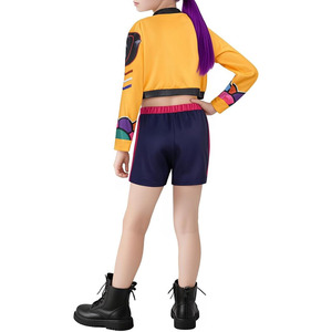 2025 Anime Kpop Demon <strong>Hunter</strong> 3D Print Cosplay Costume Rumi Zoey Mira Cosplay Girls Style Kids Play Role Costumes - Product Image 5