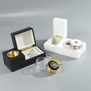 Chất lượng cao sang trọng bằng gỗ Nước hoa Bao bì hộp với lọ tái chế vật liệu tùy chỉnh logo & OEM/ODM dịch vụ Mỹ phẩm sử dụng - Product Image 4