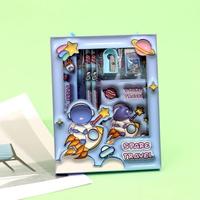 Regalo para el Día del Niño Set de Papelería Escolar al Por Mayor Cuaderno Creativo Set de Regalo para Niños Accesorios Escolares