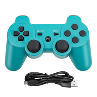 Manette de Jeu Sans Fil Colorée Bluetooth pour PS3, Joystick Télécommande de Jeu