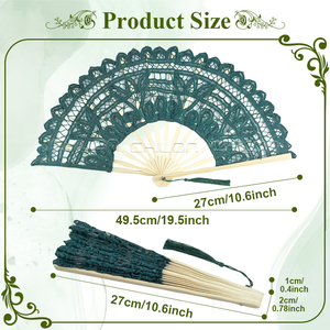 Abanico Plegable <span class=keywords><strong>de</strong></span> <span class=keywords><strong>Encaje</strong></span> Blanco <span class=keywords><strong>de</strong></span> Lujo, Abanico <span class=keywords><strong>de</strong></span> Mano <span class=keywords><strong>para</strong></span> Novia, Abanico <span class=keywords><strong>de</strong></span> <span class=keywords><strong>Encaje</strong></span> Estilo Lolita Española, Recuerdo <span class=keywords><strong>de</strong></span> Boda, Regalo - Product Image 3