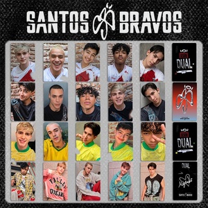 Juego de 5 Fototarjetas SANTOS BRAVOS DUAL HD, Kenneth Kaue, Drew Venegas, Tarjetas <span class=keywords><strong>LOMO</strong></span> Brillantes de Doble Cara, Regalo para Fans, Postales - Product Image 5