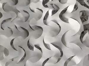 <span class=keywords><strong>Filet</strong></span> de camouflage <span class=keywords><strong>blanc</strong></span> léger et respirant pour l'ombrage extérieur - Product Image 2