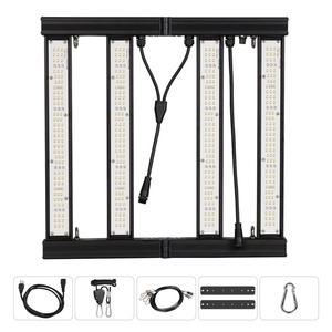 ไฟปลูกพืชแบบ LED ฟูลสเปกตรัม Samsung High PPFD ปรับได้ พร้อมชิป UV IR LM281B สำหรับปลูกพืชในร่มแบบไฮโดรโปนิกส์ - Product Image 1