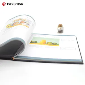 Recyclable High Quality Recipe Book Printing Service Cookbook Printing Hardcover Custom Coloring Book Hard Cover Book Printing