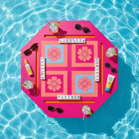 Tapis de jeu de mahjong flottant moderne de luxe - Imperméable et antidérapant, pliable et portable, respectueux de l'environnement, pour les soirées poker à domicile