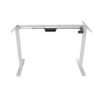 Mécanisme de levage de bureau électrique réglable à moteur unique OEM à bas prix, cadre de bureau anti-collision pour postes de travail assis-debout