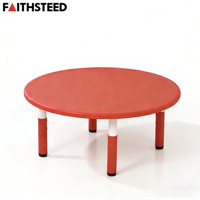 Offre Spéciale : Mobilier de Maternelle – Bureaux et Chaises en Plastique à Six Places, Table d'Étude, Table et Chaise Scolaires, Pupitre Scolaire
