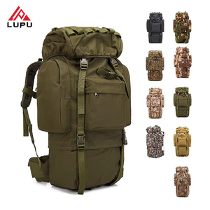 Mochila Táctica LUPU 65L 75x35x24cm Impermeable de Oxford para Senderismo y Viajes, Estilo Unisex - Product Image 1
